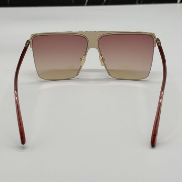 NEW TOM FORD SOFI TF840 28T SUNGLASSES WOMEN ROSE GOLD SQUARE EYEWEAR FT0840/S - Picture 7 of 12